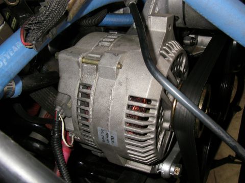 1990 Ford Bronco - 3G 130 Amp Alternator