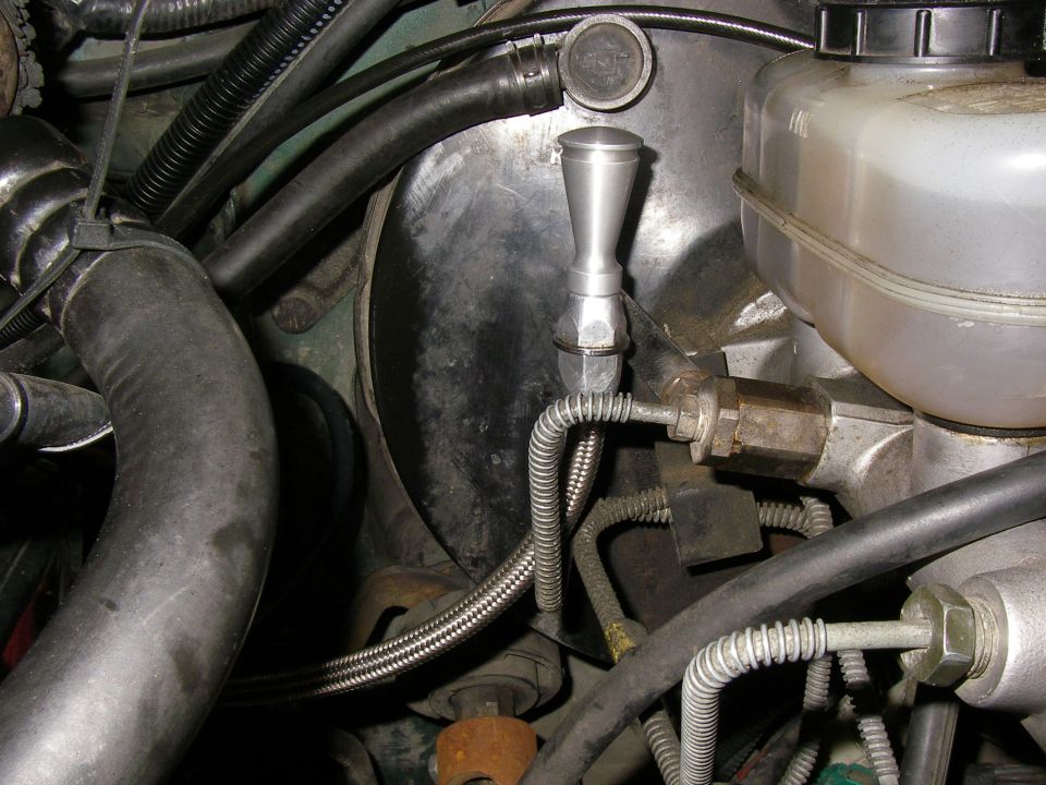 Lokar Custom Length Oil Dipstick Top