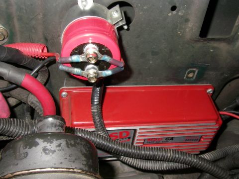 1990 Ford Bronco - MSD 6A Ignition & Noise Filter