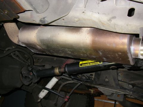 1990 Ford Bronco - Bassani SS High Flow 3" Cat Back Exhaust