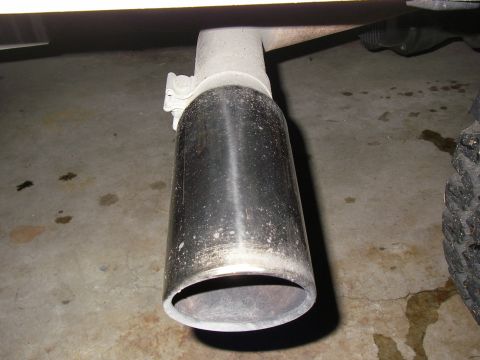 1990 Ford Bronco - Bassani SS Tail Pipe