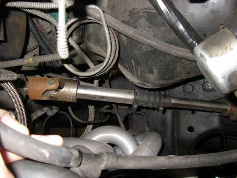 1990 Ford Bronco - Borgeson SS Steering Shaft w/Vibration Reducer