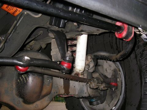 1990 Ford Bronco - Moog Drag Ling, Tie Rod, Tie Rod Ends and Energy Suspension Dust Boots