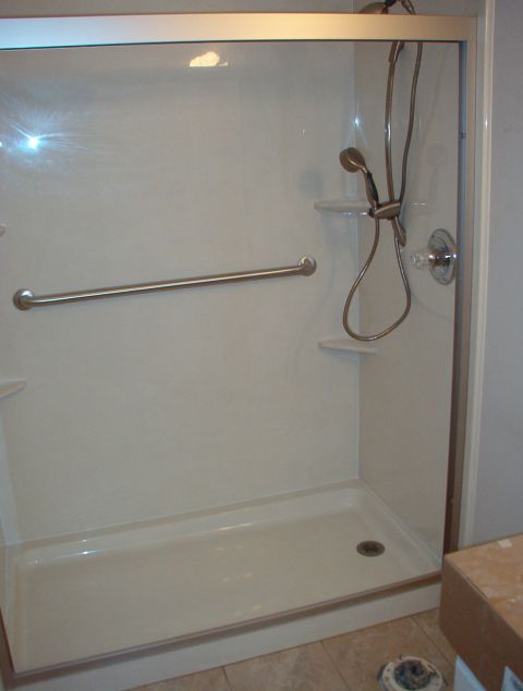 2004 Land Rover Land Rover - This is a shower stall, not a vehicle.