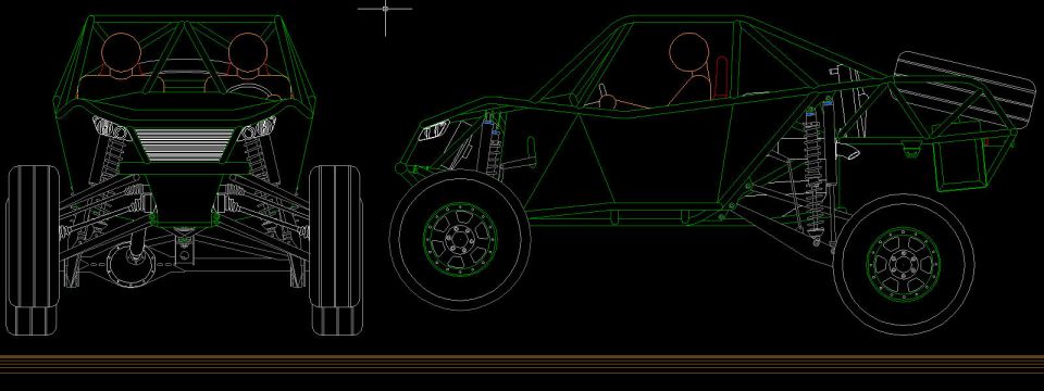 4WD Truggy concept