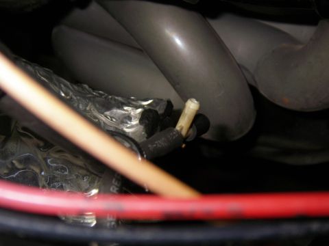 1990 Ford Bronco - Thermactor TAB Pink Vacuum Line