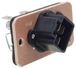 2007 Ford Mustang - This is a blower motor resistor, a part used in a vehicle's heating and cooling system.