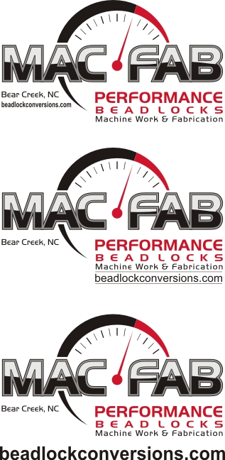 1992 Ford Mustang - MAC-FAB Performance Bead Locks logo features a gauge and company information.