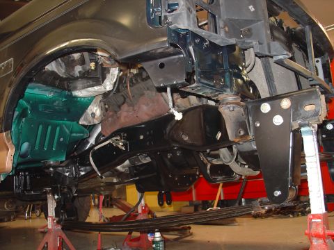 1995 Ford Bronco - F 350 Front SuS on Bronco (Flipped)