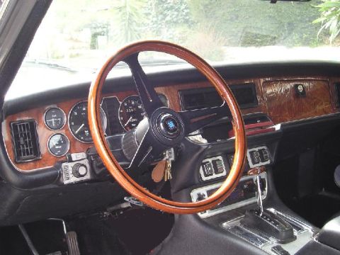 1987 Jaguar XJ6 - Black Nardi in Series III XJ6