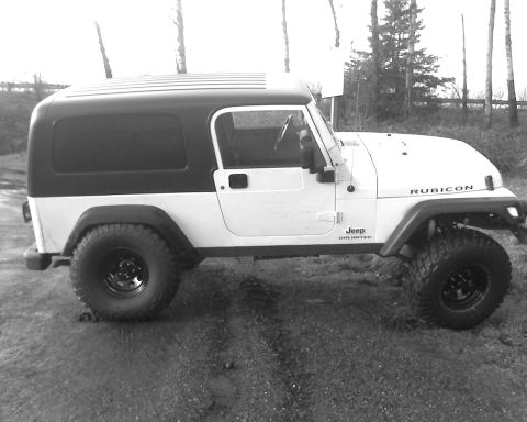 2005 Jeep Wrangler - 35's i'm done tire wise..lol