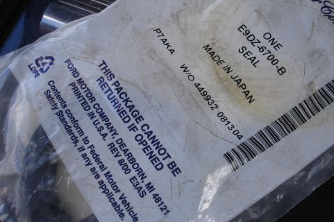 1995 Ford Taurus - This package contains a Ford Motor Company part, printed in the USA and manufactured in Japan.