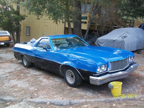 1973 Ford Ranchero - Tim's Ranchero after 12 coats on top, 8 coats on rear quarter panels and 6 coats on the doors and front fenders.