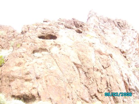 1978 Ford Bronco - A rocky cliff face with natural openings is shown, dated September 2, 2006.
