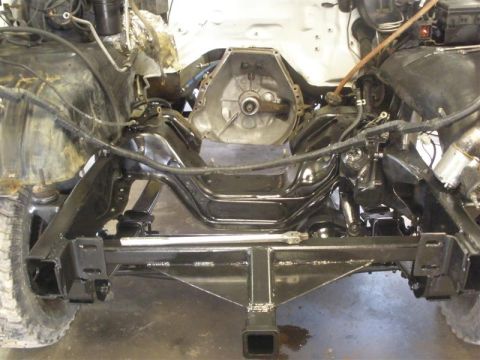 1994 Ford F-350 - Cleaned, degreased, painted