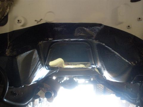 1994 Ford F-350 - Undercoated for a little more sound deading