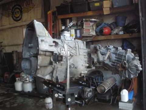 1994 Ford F-350 - ZF 5sp. and BW1356 degreased and ready to go back in