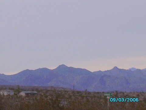 1978 Ford Bronco - Mountain landscape with a date stamp visible in the foreground.