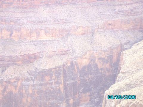 1978 Ford Bronco - A view of the Grand Canyon, with a date stamp indicating it was taken on September 3, 2006.