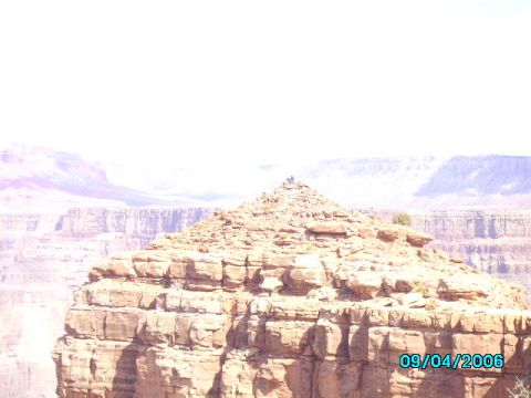 1978 Ford Bronco - Guano Point. you can see people on top, so I decided to climb it.