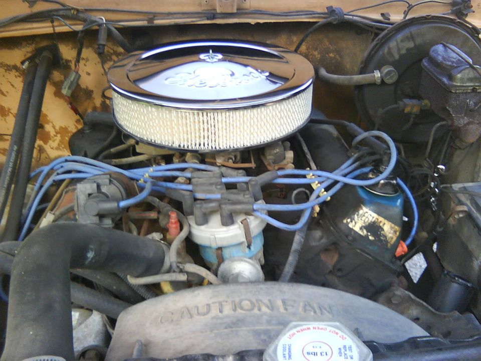 Ford 400M Big Block! ( All Stock Except Breather)