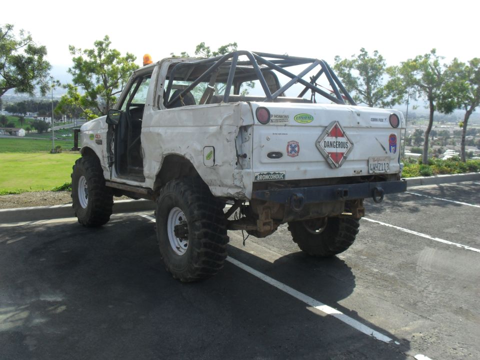 Scott's Old Bronco! (sold to someone else, as seen in  Norco)