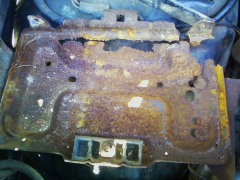 Battery Tray - 1990 Ford Bronco