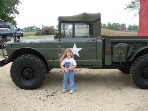 1980 Ford Bronco - My brother's first Kaiser (and favorite passenger). Had to sell it: just couldn't pass up the offer for his cherry ride.