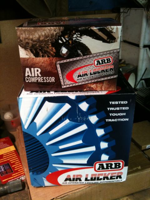 1995 Ford Bronco - ARB Air Locker boxes for air operated locking differentials and air compressors.