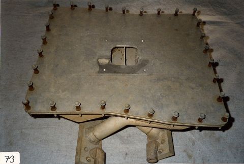 1973 Ford Mustang - This is a metal part with a bracket, not a 1973 Ford Mustang.