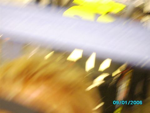 1978 Ford Bronco - An out-of-focus interior shot shows yellow elements and a date stamp of 09/01/2006.