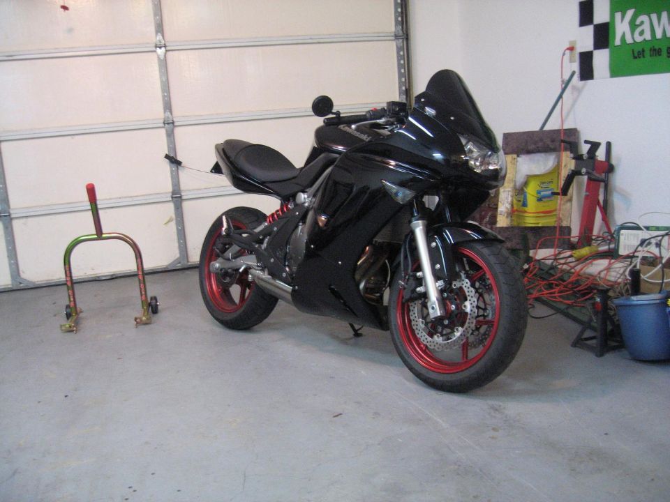 2008 Kawasaki Ninja R in 2010