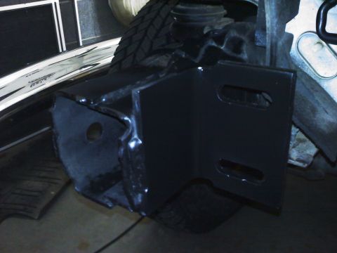 1996 Ford Bronco - winch frame clean 2