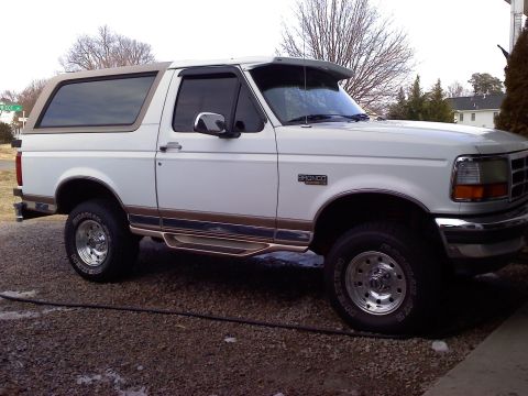 1996 Ford Bronco - tinted windows