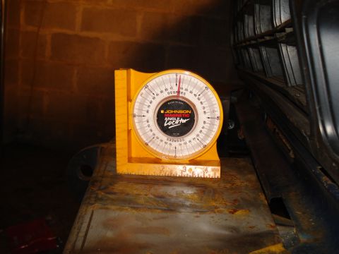 1985 Ford F-150 - Angle locator tool used for measurements, not a vehicle part.