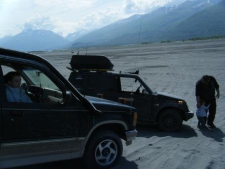 1993 Suzuki Sidekick - at the dunes. jm creek