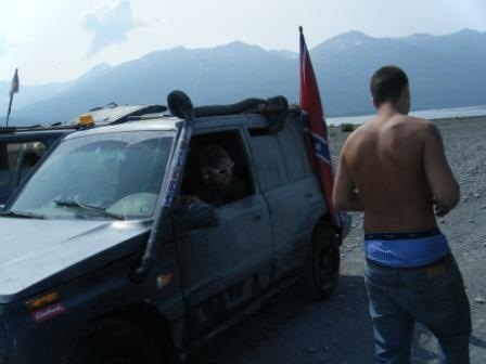 1993 Suzuki Sidekick - flag