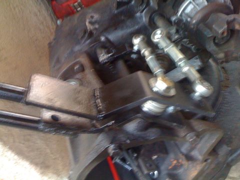 1978 Ford Bronco - This photo shows a twin stick shifter linkage, not a 1978 Ford Bronco.