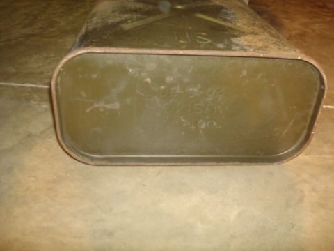 1995 Ford Bronco - Military Fuel Can (Bottom Outside)