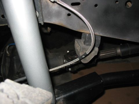 1995 Ford Bronco - stock bumpstop reused