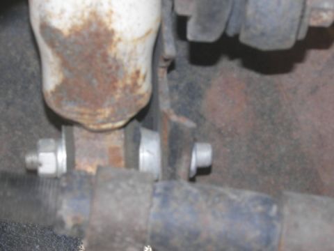 1995 Ford Bronco - Had to get a universal shock mount and drill about an inch below stock location.