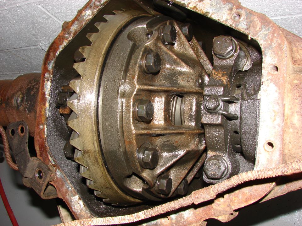 Differential gears and housing