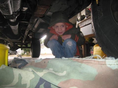 1976 Ford F-250 - Whatcha doin dad?