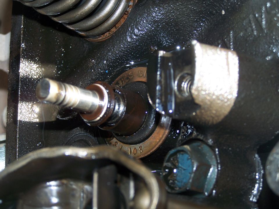 Engine valve train component with visible text 'SEALS G1 81 103'