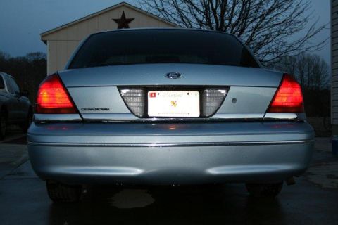 1999 Ford Crown Victoria - Had a sticker above the ford symbol before this picture this is after i took it off!