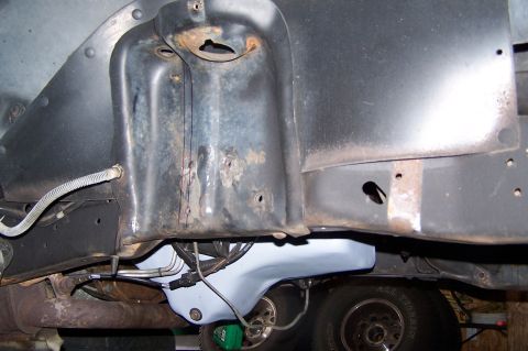 1990 Ford Bronco - New oil pan gasket installed