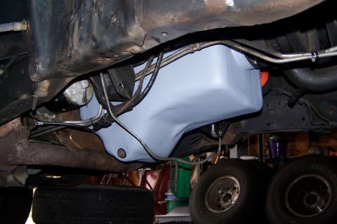1990 Ford Bronco - New oil pan gasket installed