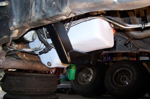 1990 Ford Bronco - New engine crossmember installed