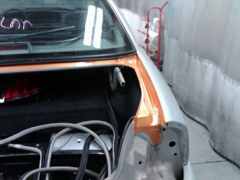 1999 Ford Crown Victoria - trunk lid cut in