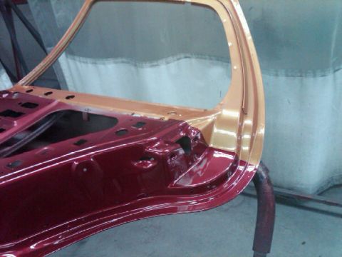 1999 Ford Crown Victoria - door cut in